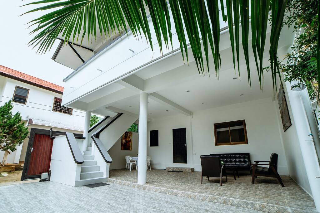 The courtyard