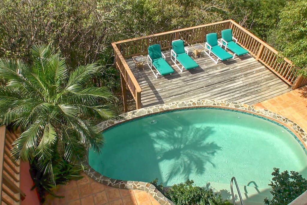 Spend days sunbathing on the pool deck and splashing around the cool waters of the freshwater pool.