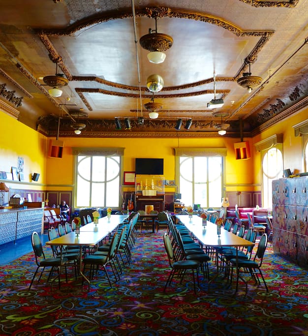 Hang out in our legendary ballroom