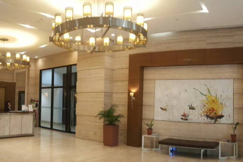 Lobby and Concierge Desk
