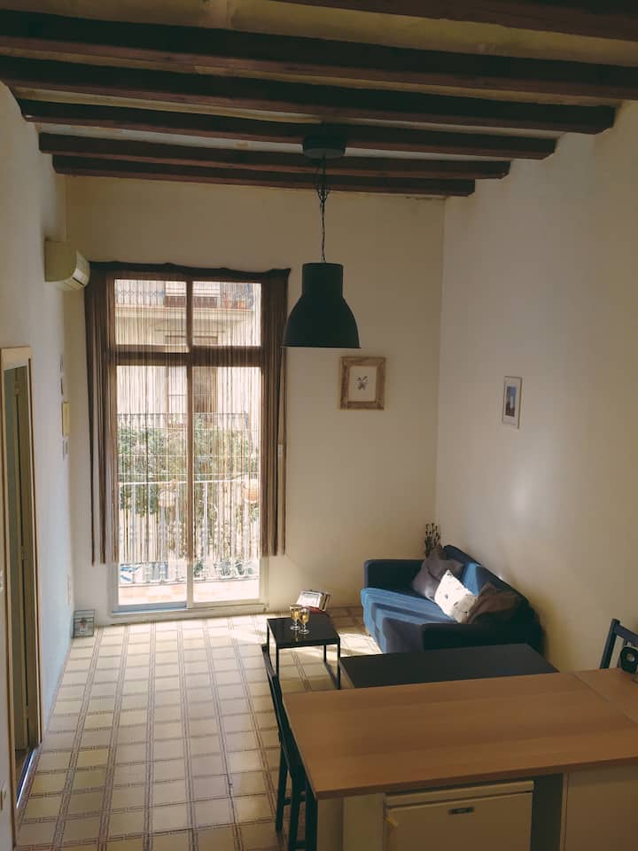 High-ceiling Apartment In Good Location! Poble Sec - Barcelona