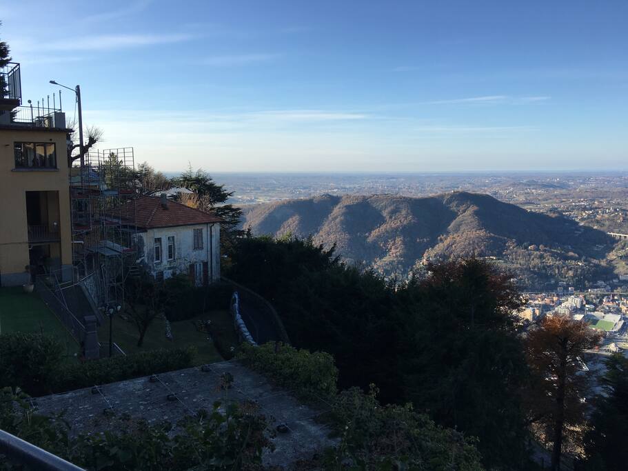 vista da arrivo funicolare