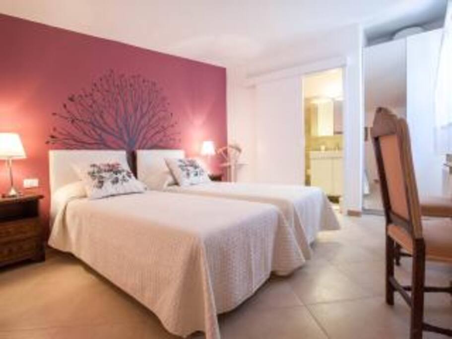 Blossom Bedroom + attached bathroom