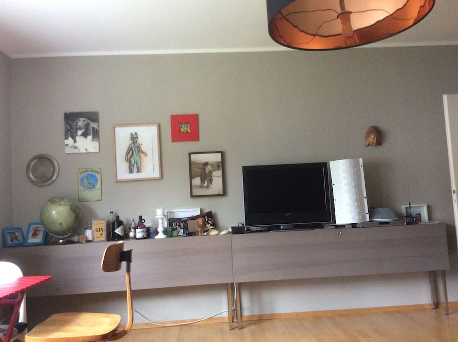 TV with Amazon Prime and Netflix.