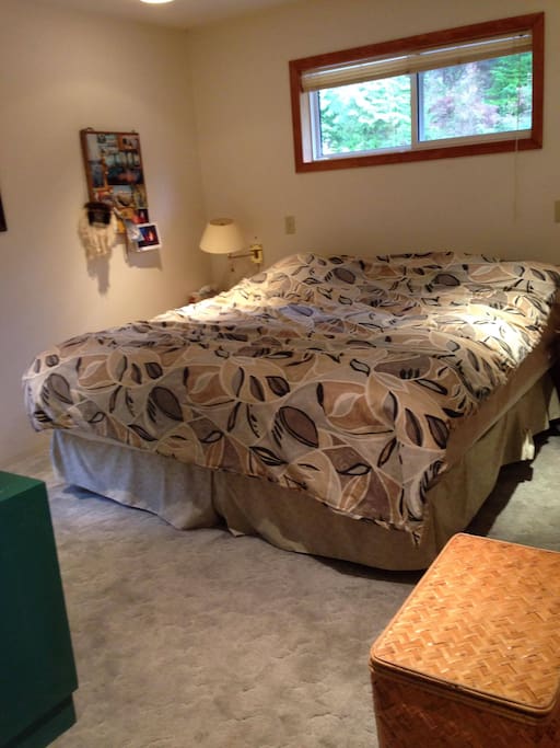 Room with King size bed