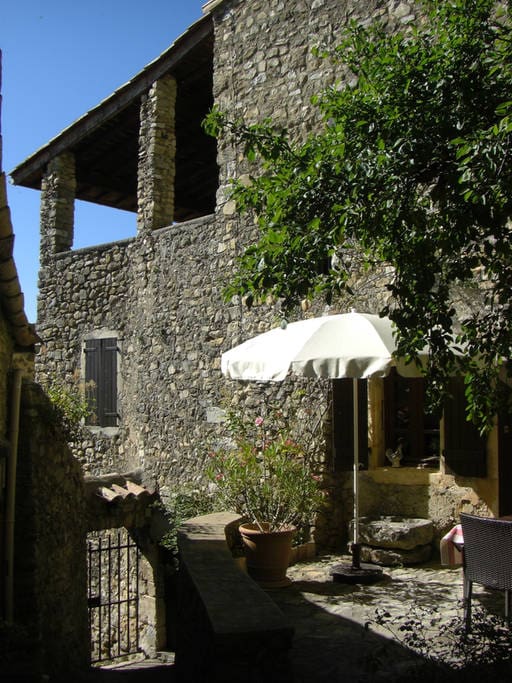 Vue de la cour intérieure
