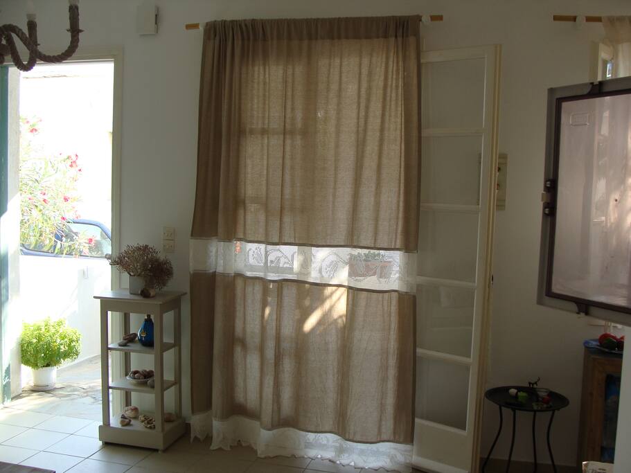 the private entrance of the house
