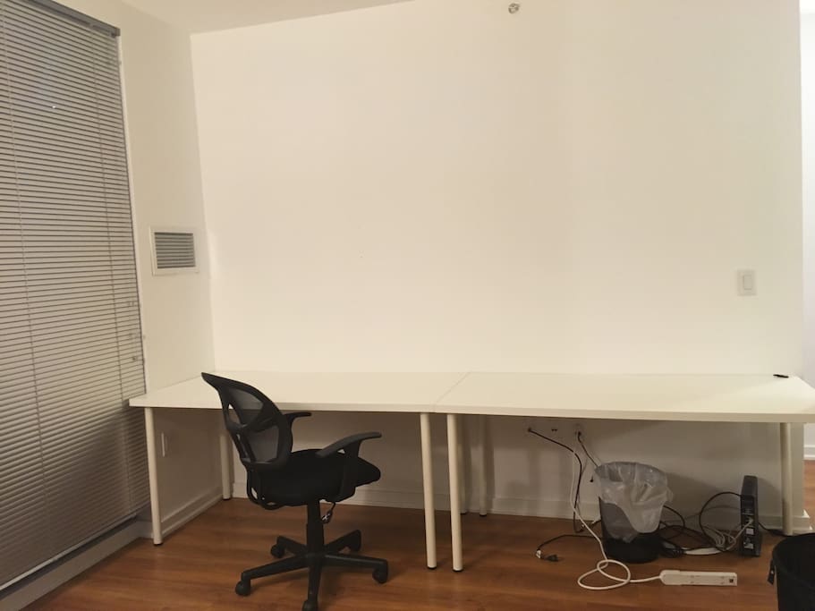 Your private workspace in your room