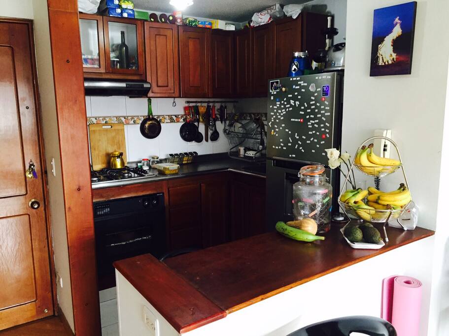 Fully equipped kitchen