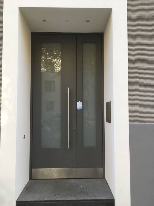 Die Eingangstür