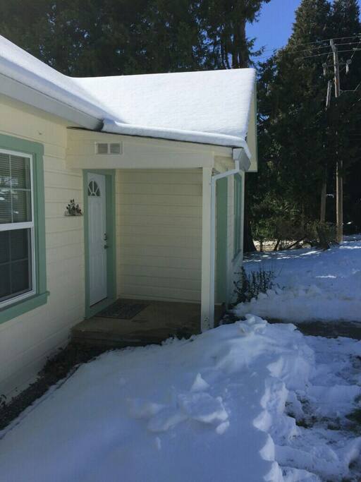 Late February 2018 snow.