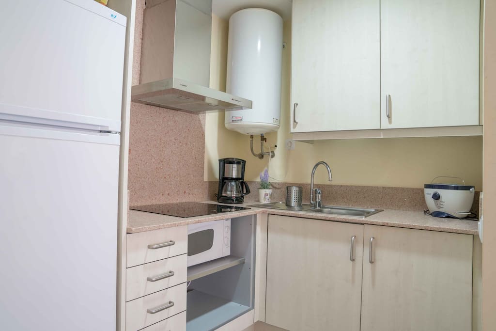 Una cocina bien equipada