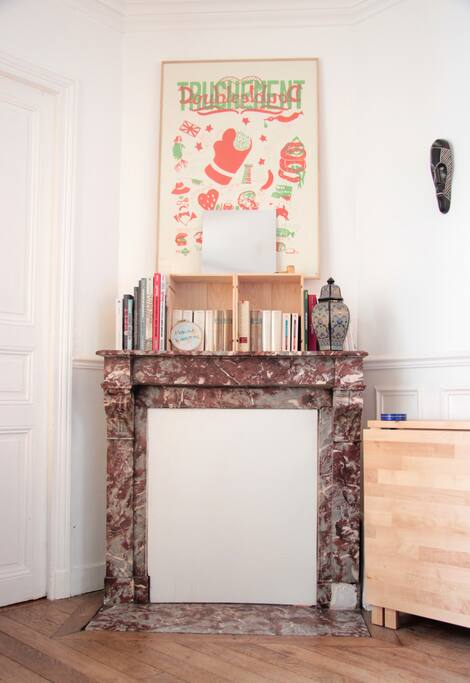 Cheminée salon