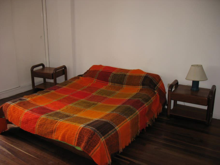Habitación principal cama doble para 1 o 2 personas