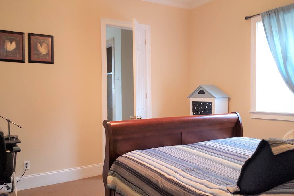 Bedroom 2 - King bed and door to full bath & walk-in closet