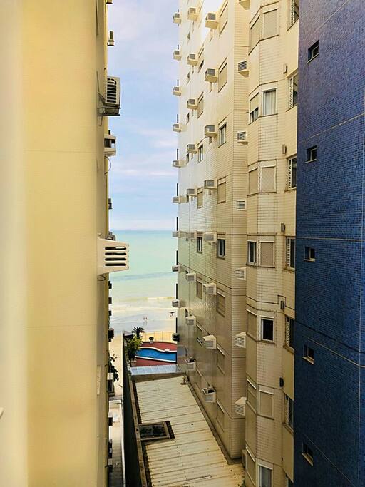 vista lateral para o mar, visão privilegiada,