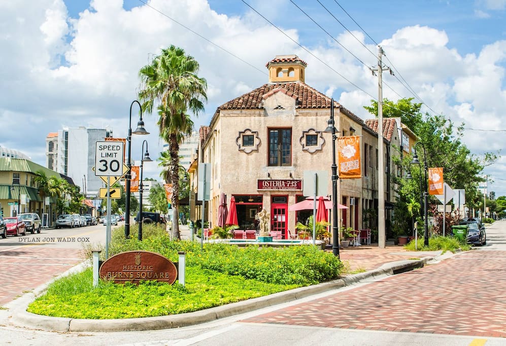 1920's and 1950's Historic Property in Burns Square