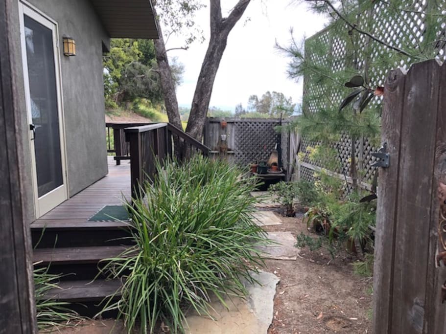 Private garden