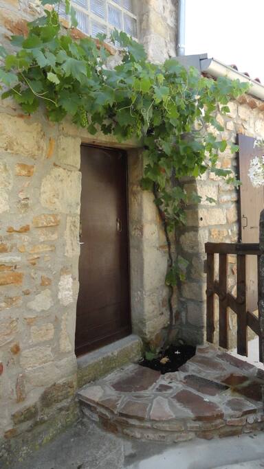 entrée du gîte