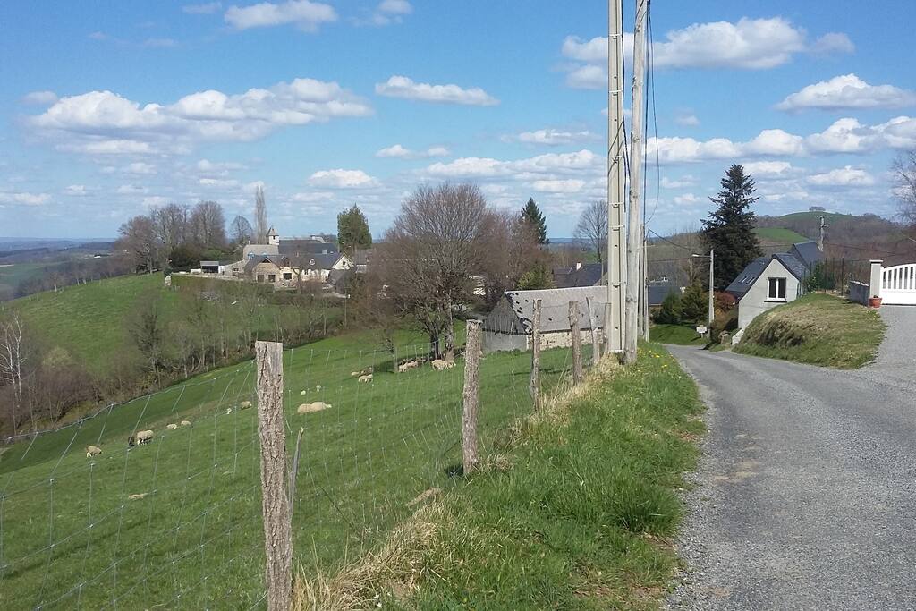 Entrée du village