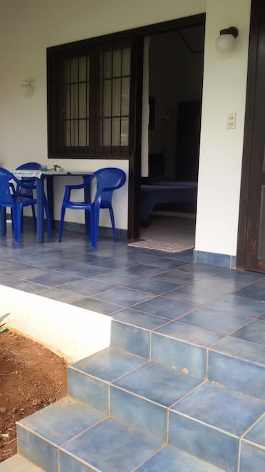 appartement avec sa terrasse individuelle
