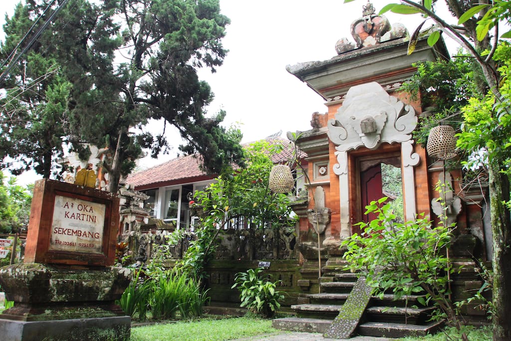 Guesthouse entrance