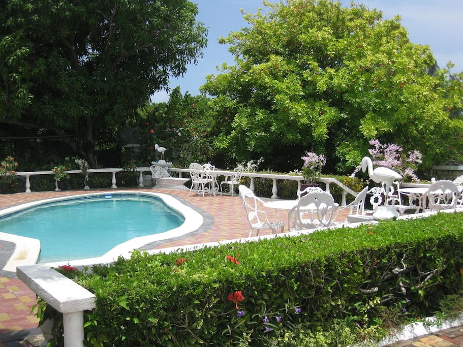 Pool immediately outside your door