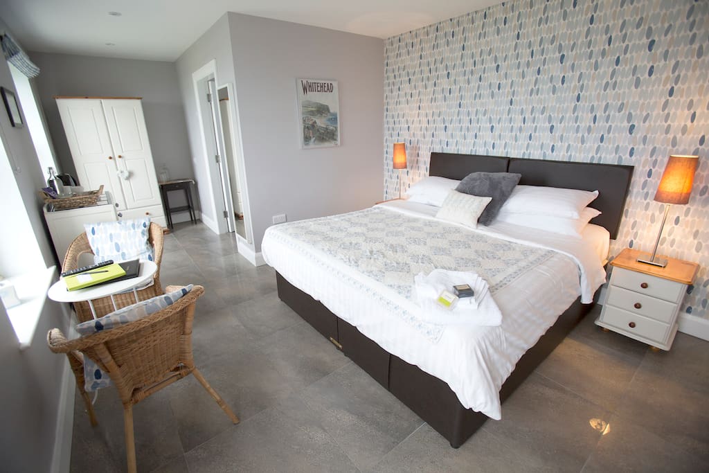 Beach Room with Super King Sized Bed (this can be separate into 2 full sized single beds)