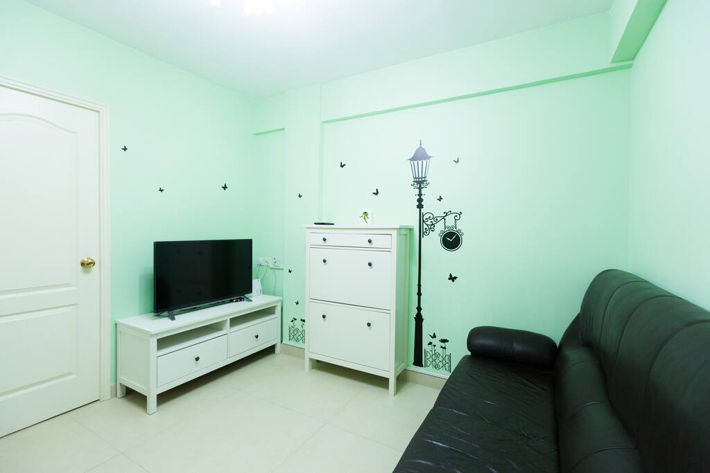 Living Room with comfy sofa