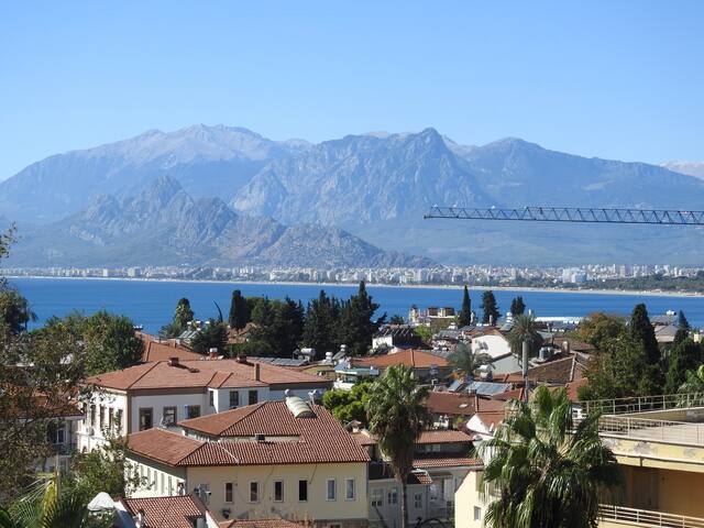Antalya Center- Great views- Kaleici Dbl room B&B