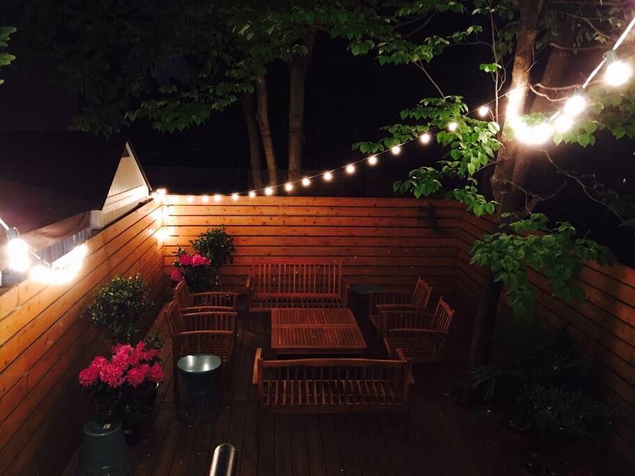 Starry nights out back