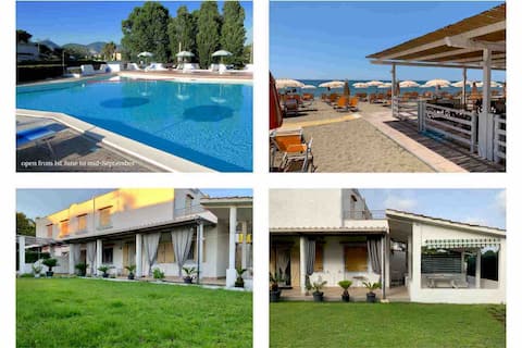 ❤️500 meters from the sea Villa Maty ❤️swimming pool, WiFi 🏖 resort