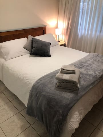 Pet friendly stay with tropical garden and pool