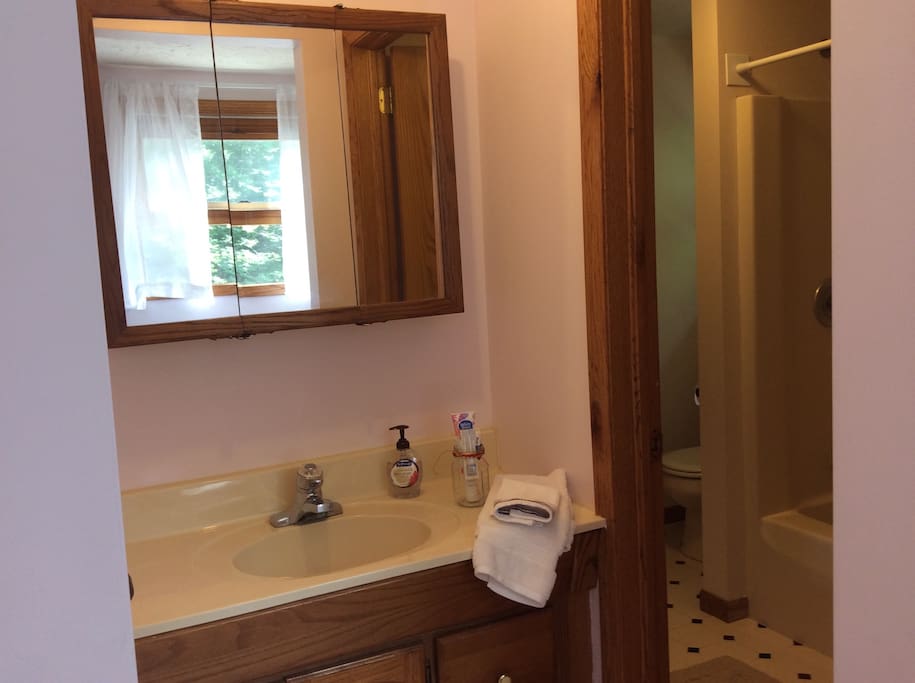 Private full bath
