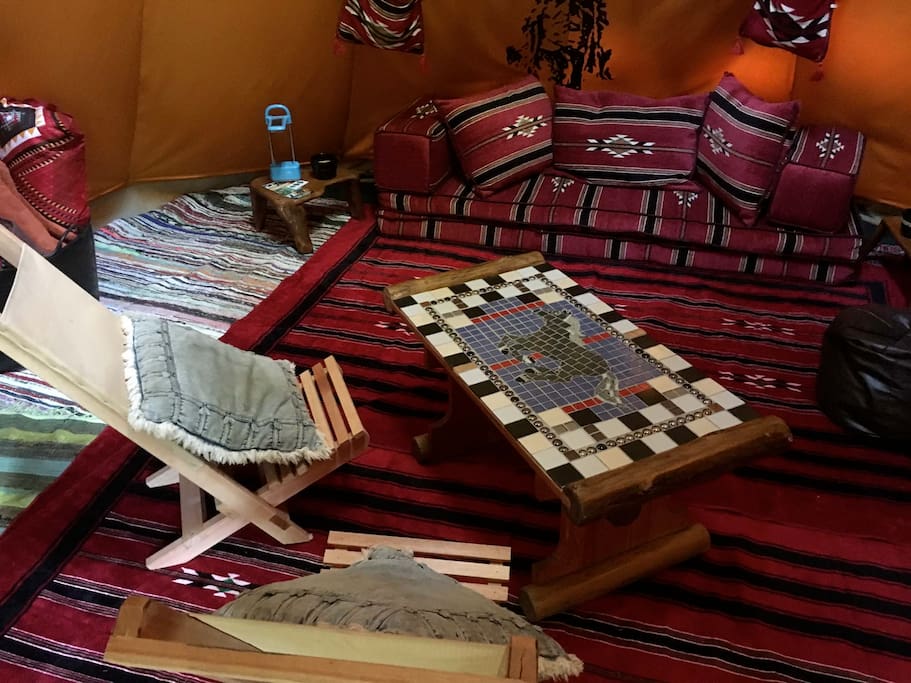 Teepee Interior