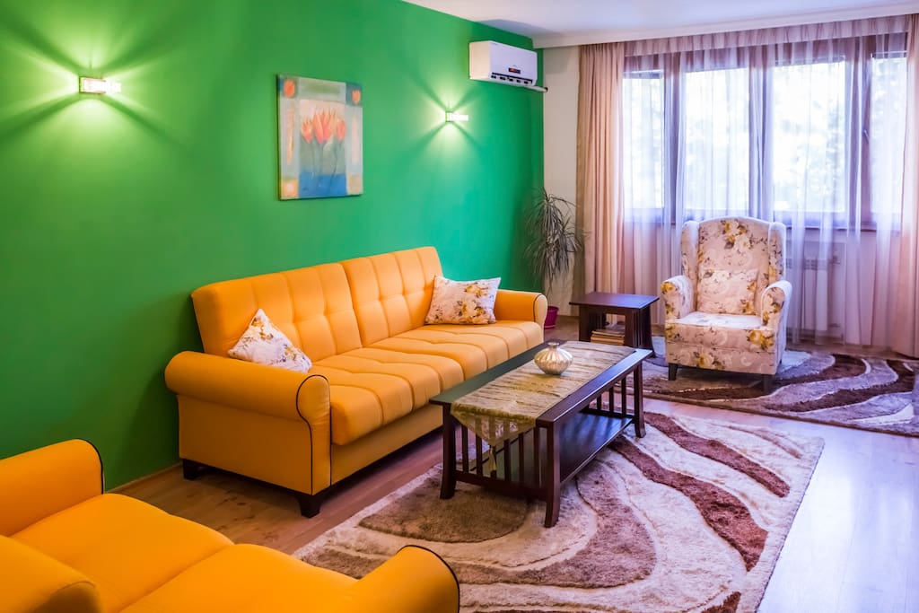 The cosy living room