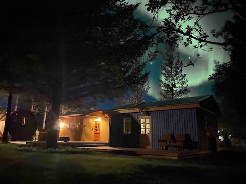 Backyard Village - Blue House