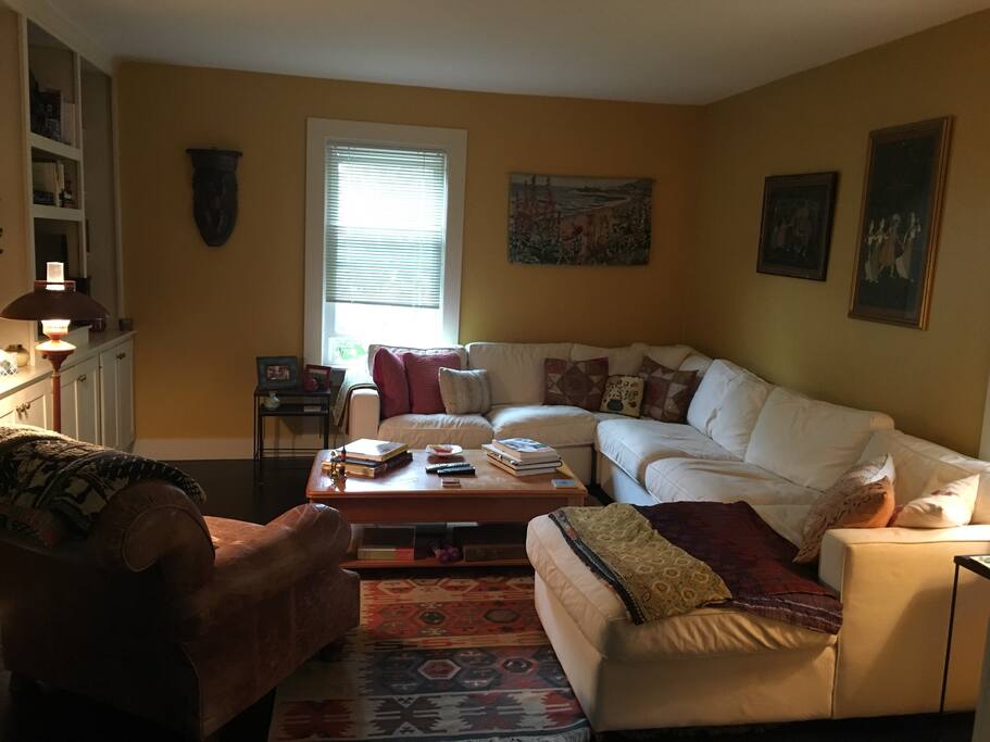 The living room is always a favorite spot for guests. It’s a great place to relax with friends and family.