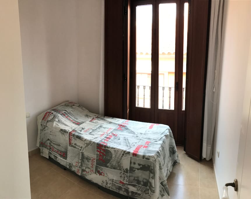 Habitación con 2 camas