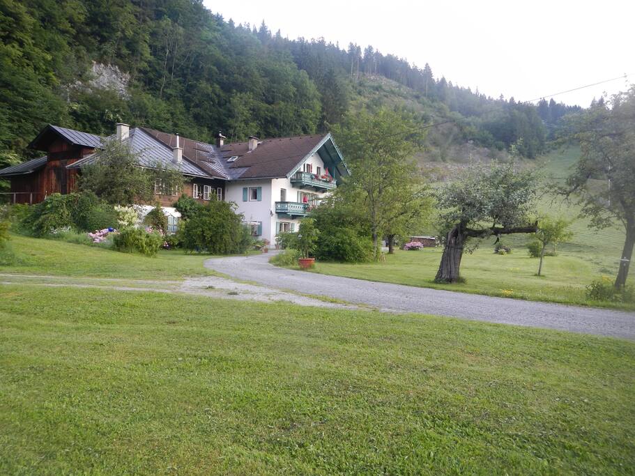 Posthof Gartenansicht