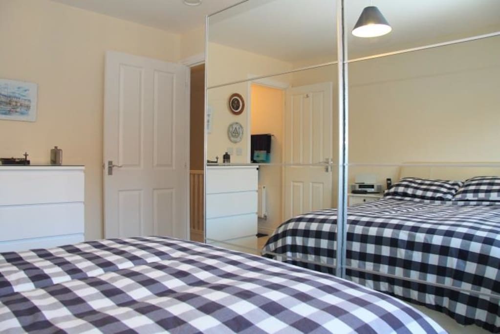 The double en-suite bedroom