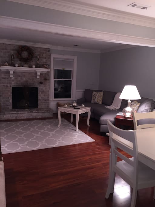 Living and dining area
