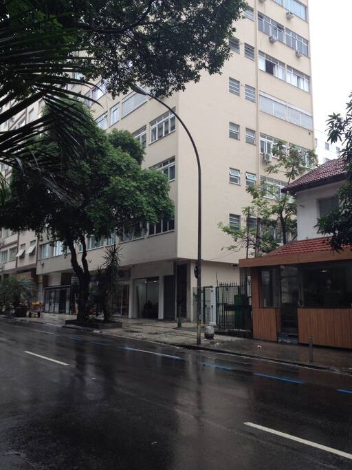 Vista externa prédio