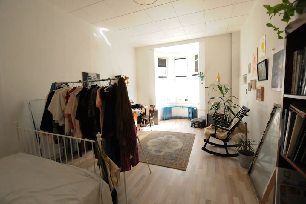 Enough space to chill or dance.