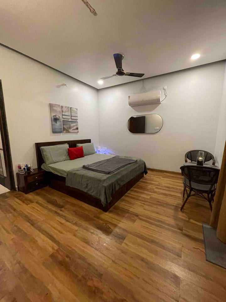Master Bedroom spacious and comfortable!