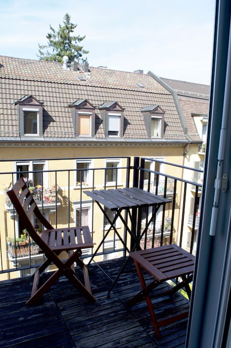 The balcony
