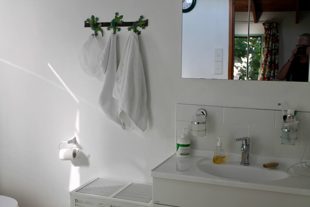 En-suite bathroom (shower, basin & toilet)
