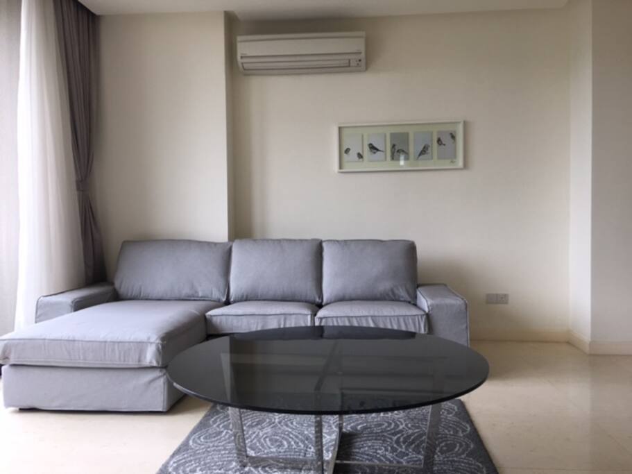 A very comfortable living room.