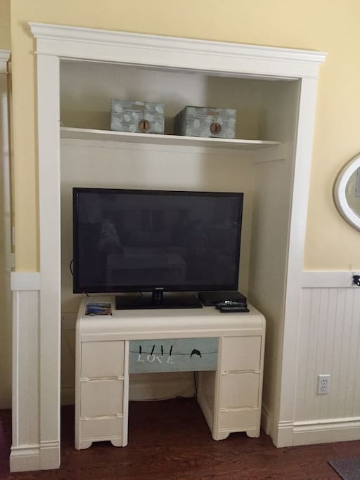 TV area.