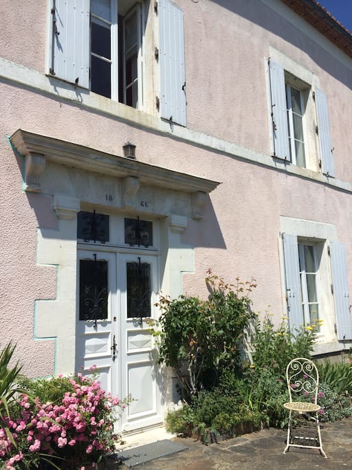 Front of the house